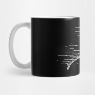 Runner Running Abstract Mug